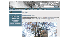 Desktop Screenshot of kartografiehp.cz